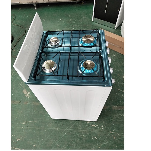 50x50cm Kitchen 4-Burner Standing Gas Cooker With Oven