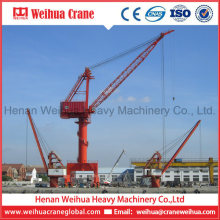 Rail Mounted Mobile Jib Harbour Portal Crane