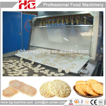 Automatic newest snow rice crispy making machine