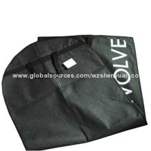 Black with white logo kid cloth bags