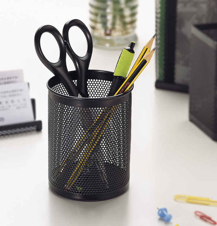 Comix Durable Metal Wire Mesh Pen Holder