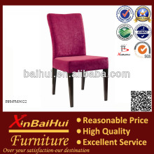 Metal Stacking Wood Imitation Aluminium Hotel Chair