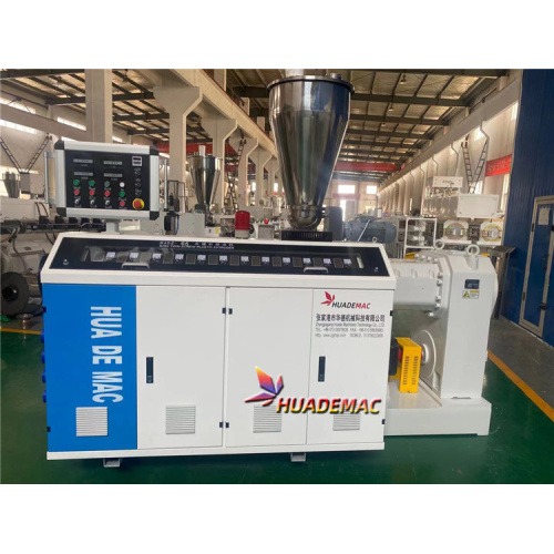 PVC Plastic Powder Extruder Machine for Pipe Profile