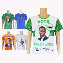 Factory Direct Political Tshirt Design for Election Campaign Items