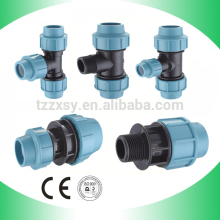 export from ningbo new technology pp compression fitting