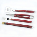 4pcs stainless steel bbq grill tools set