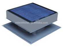 Solar roof ventilation