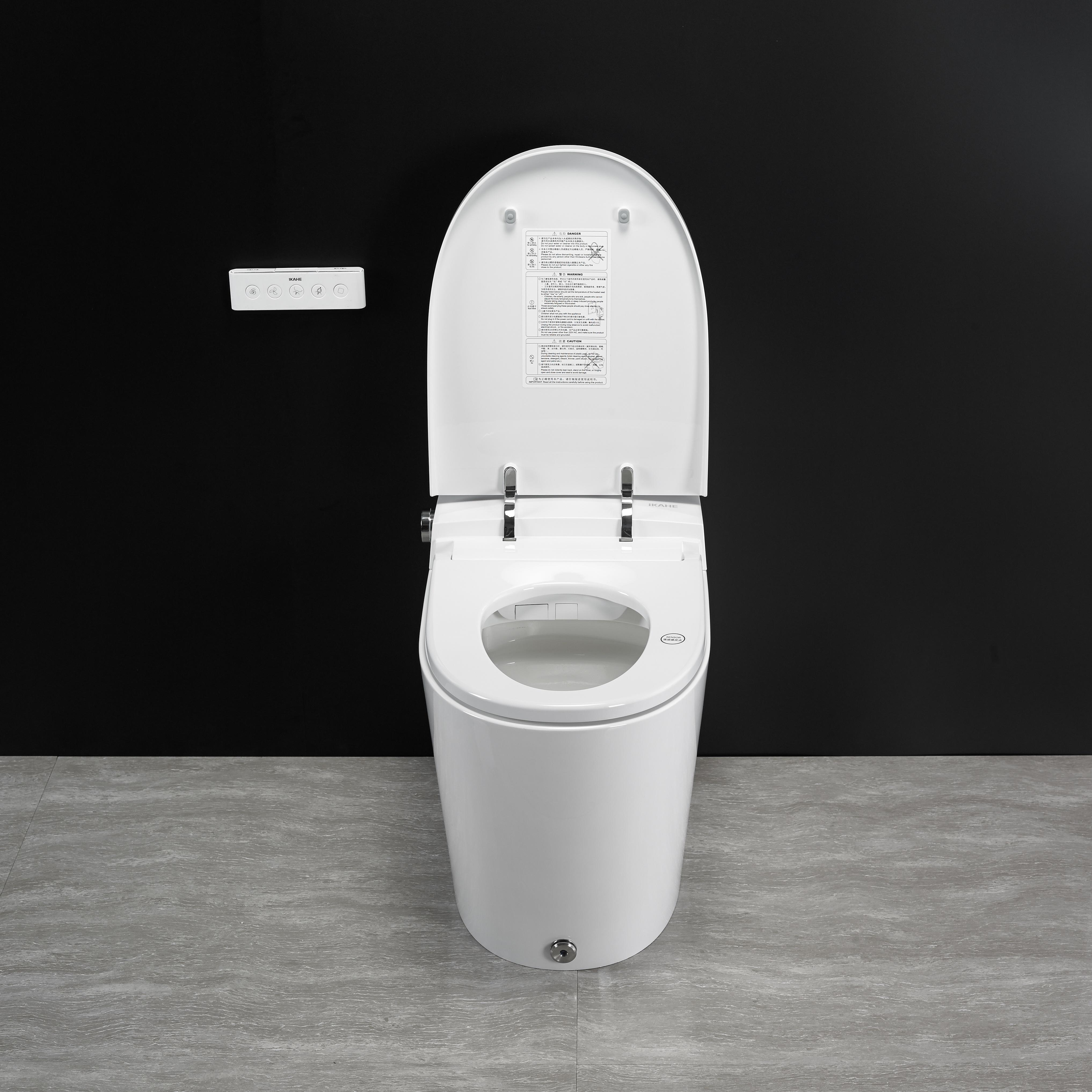 DB80 Chinese ceramic smart open toilet with automatic cleaning function