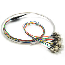 12 Cores Simplex Fiber Optic Flat Ribbon Pigtail