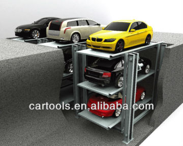 IC card management car parking system