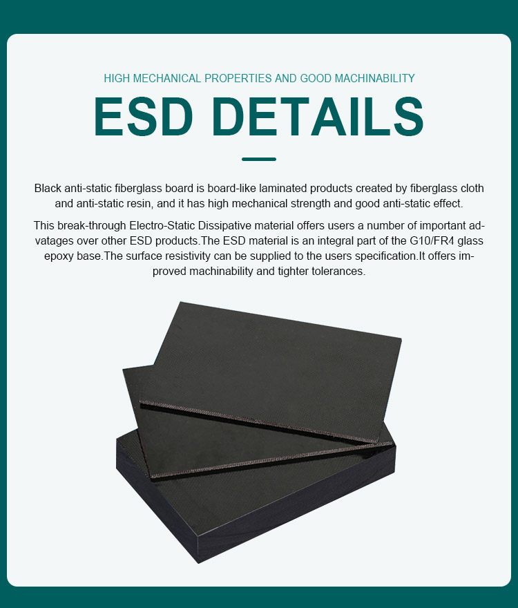 free sample 15mm 30mm 1020x1220mm ESD anti-static sheet