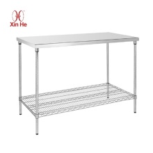 Stainless Steel Work Table With Wire Undershelf