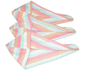 Soft shower hair towel