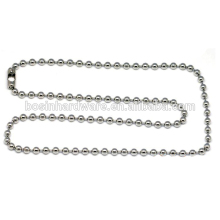 Supplier Good Quality Metal Chains Silver Ball Chain