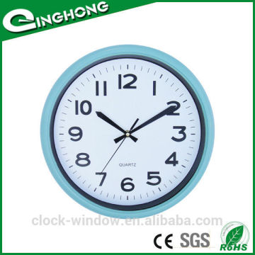 2014 year new design Glass type cartoon wall clock pictures