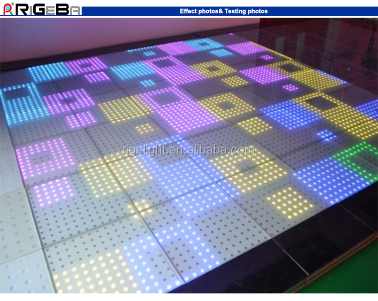 50*50cm hot sale interactive led dance floor panels
