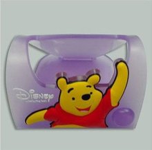 newest lovely cartoon character shape soft pvc embossed moblie holder