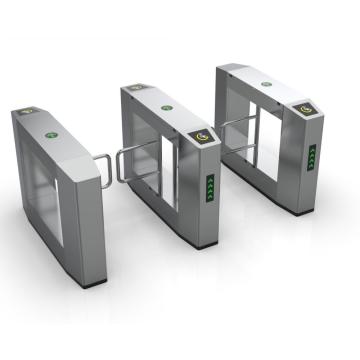 Barangan Baffle Gate Turnstile Swing Barrier Elektronik