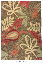 beautiful rug and soft Hand Hooked carpet