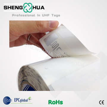 Promotional rfid wet inlay high quality UHF rfid label