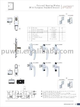 external opening window