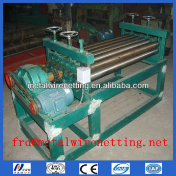 Expanded Metal Mesh Flattening Machine steel straightening machine