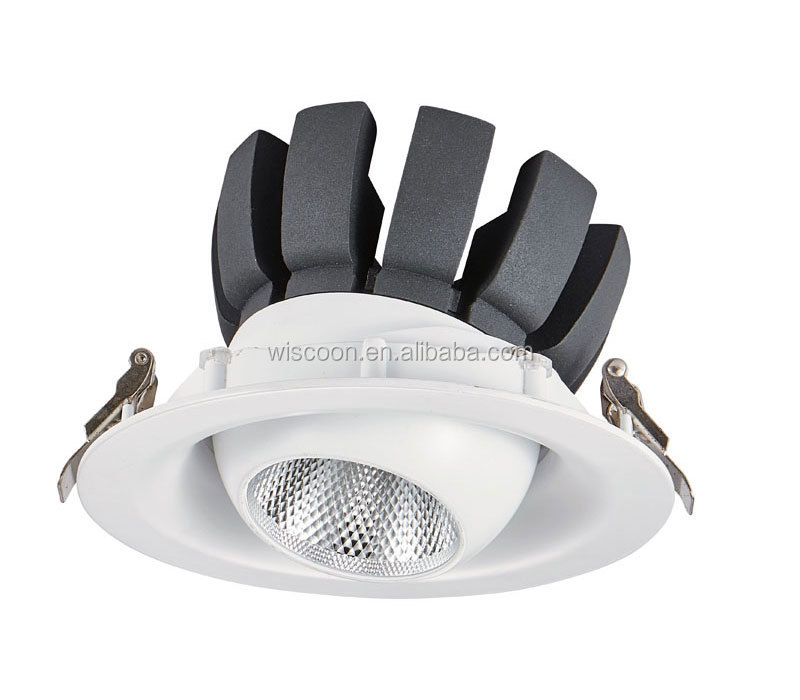 Single recessed trimless led downlight COB 30W latest design high quality reliable seller