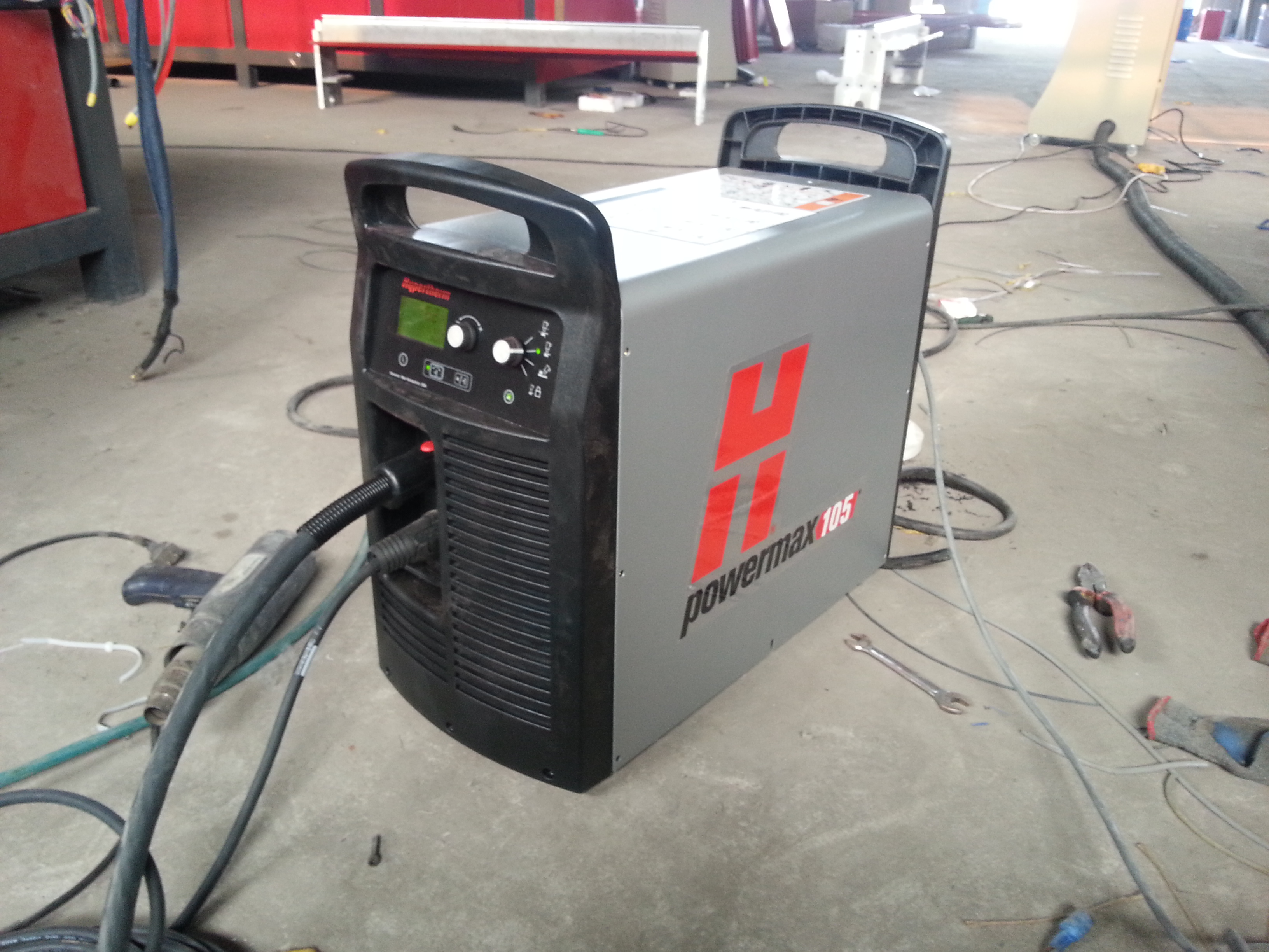CNC Plasma Cutter With Hypertherm Power Source