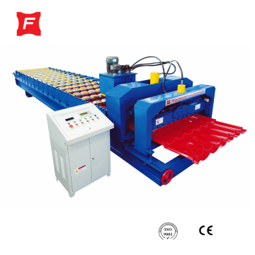 Automatic Roofing Sheet Glazed Tile Roll Forming Machine