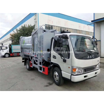 Dongfeng 7cbm 8cbm camión volquete de basura barrido