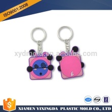 Fashional Wholesale custom 3D custom keychain pvc