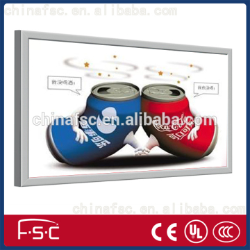 Led fabric aluminum frames and snap open type lightbox