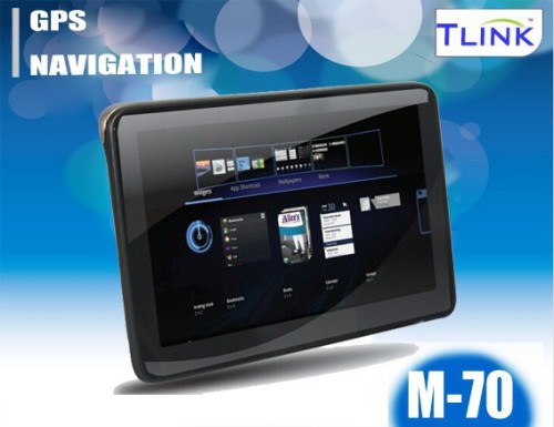 7inch car GPS navigation with Wince system from Jiangmen M-70