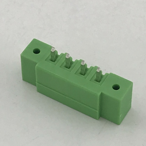 3.5mm pitch with flange straight PCB male terminal