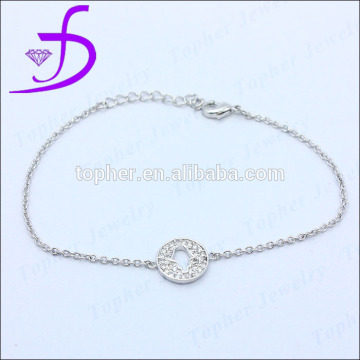 925 Siver jewelry pretty CZ bracelet, Silver bracelet custom jewelry
