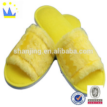one size fits all rubber cotton fabrics woman wear slippers