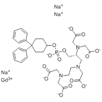 Gadolinate (3 -), [[(4R) -4- [бис [(карбокси-KO) метил] амино-кН] -6,9-бис [(карбокси-KO) метил] -1 - [(4,4 -дифенилциклогексил) окси] -1-гидрокси-2-окса-6,9-диаза-1-фосфаундекан-11-ойкислота-kN6, kN9, kO11] 1-оксидато (6 -)] -, натрия (1: 3) (57263738, S