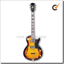 Hollow body F hole Cutaway Solid Electric Jazz Guitar