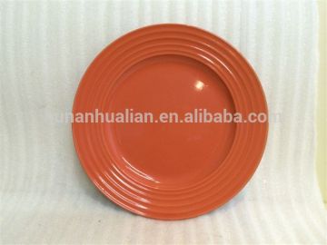 ceramic plate/ wholesale ceramic white dinner plate/ ceramic pizza plate