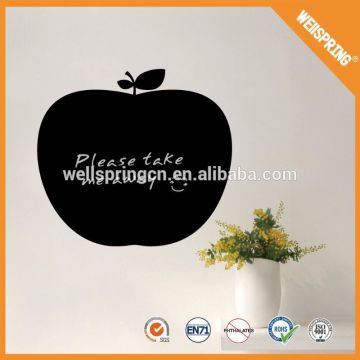High quality home decor big apple sticker blackboard sticker