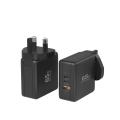 エレクトロニクス製品GAN充電器65W 3ポートUSB Cクイックチャージ4.0 PD高速充電充電器充電器