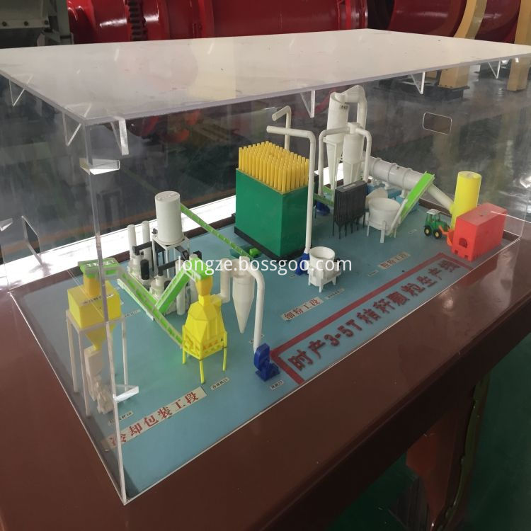 1-1.5ton/hour 90kw XGJ560 Wood pellet machine