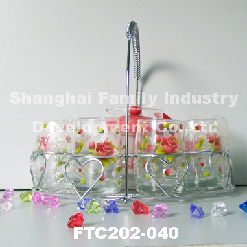 glass drinking set