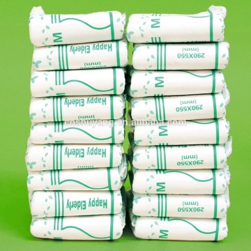 high absorption disposable adult diaper pad,nappy pad for elderly