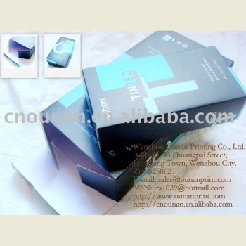 custom design paper packing box cheap paper box