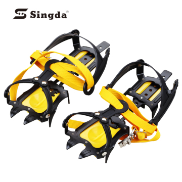 child size mountain climbing adjustable nonslip snow ice crampons for shoes