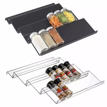 Expandable Spice Rack Drawer Organizer for Kitchen Drawers