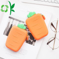 Newest Cute Carrot SIlicone Wallet Facy Coin Purse