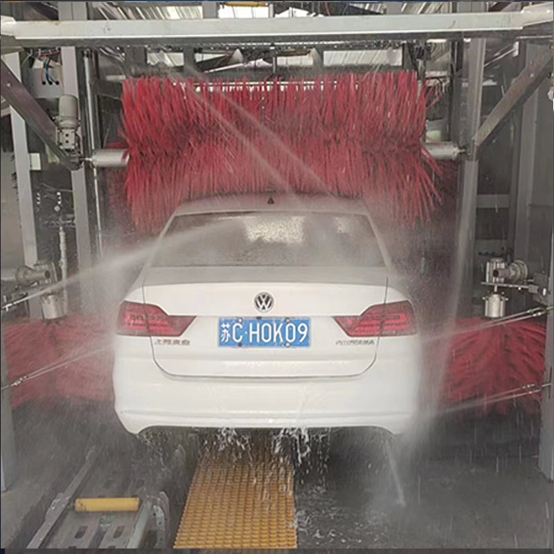 Automatic tunnel car washing machine advantages