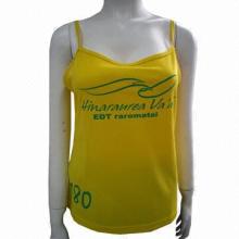 Printed vest tops women, girls sexy tops, lady suspender